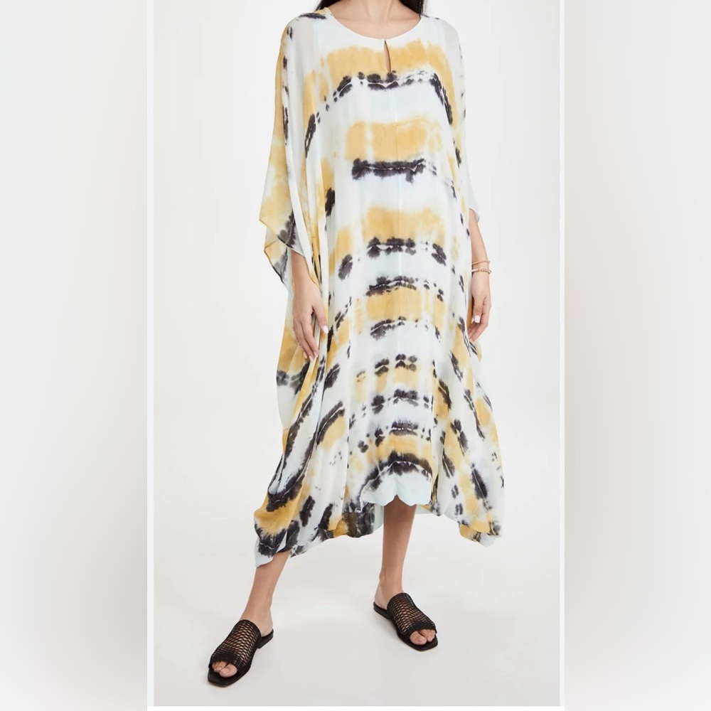 Young, Fabulous and Broke Cyrilla Tie-Dye Kaftan Dress/Free People